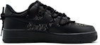 Order 【定制球鞋】Nike Air Force 1 Low 07 空軍一號 鎏金布貼 金屬銘牌 國風國潮 低幫 板鞋 男款 黑色