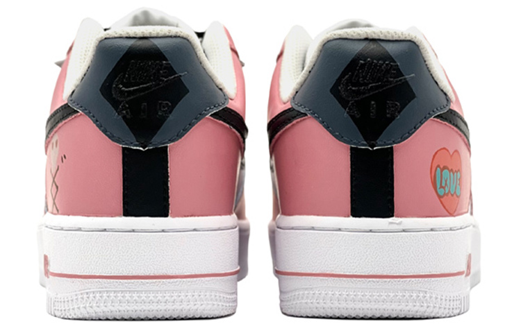 [Custom Shoes] Nike Air Force 1 '07 Low 'Retro Skull Punk Pink White' 圖 4