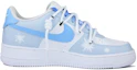 Lookbook 【定制球鞋】 Nike Air Force 1 Low `07 空軍一號 學生藍系列 雪花 解構 低幫 板鞋 男款 藍白