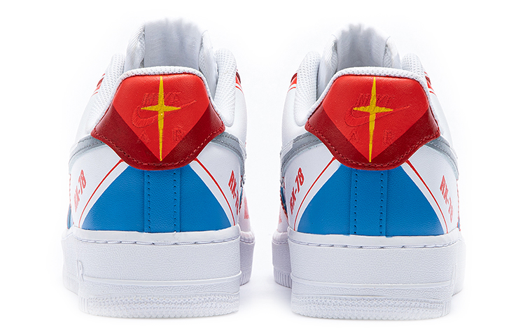 Purchase [カスタムシューズ] ナイキ エア フォース 1 '07 ロー 'ワイルドクレーン メカニック レッド ホワイト ブルー' CW2288-111(TeamB-男款机械风白红蓝)
