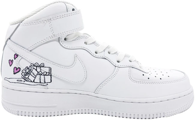 【カスタムシューズ】ナイキ エア フォース 1 '07 ミッド 'ホワイト ブラック' 315123-111(Team185- Lookbook 【カスタムシューズ】ナイキ エア フォース 1 '07 ミッド 'ホワイト ブラック' 315123-111(Team185-