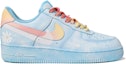 Order 나이키 커스텀 AF1 '다빈치 NC 블루 딥다이' (Nike Custom AF1 'Da Vinci NC Blue Dip-Dye') DD8959-100(TeamM-北卡蓝-BOX)