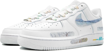 【訂製球鞋】 Nike Air Force 1 萬花弄 龍年限定 藝術時刻 梵高 阿爾勒的雪景 經典復古風格 包覆性保暖 低幫 板鞋 男女同款 白色 Shop 【訂製球鞋】 Nike Air Force 1 萬花弄 龍年限定 藝術時刻 梵高 阿爾勒的雪景 經典復古風格 包覆性保暖 低幫 板鞋 男女同款 白色