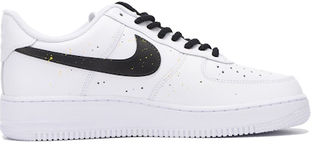 【訂製球鞋】 Nike Air Force 1 vibe風 塗鴉 百搭潮流 包覆性防滑 低筒 板鞋 GS 黑白 Shop 【訂製球鞋】 Nike Air Force 1 vibe風 塗鴉 百搭潮流 包覆性防滑 低筒 板鞋 GS 黑白
