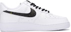 Shop 【訂製球鞋】 Nike Air Force 1 vibe風 塗鴉 百搭潮流 包覆性防滑 低筒 板鞋 GS 黑白