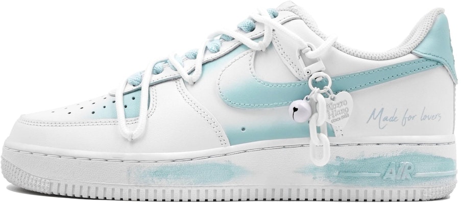 【客製化球鞋】Nike Air Force 1 萬花弄 心心相印-蔚藍 潮流 復古 舒適 百搭 時尚休閒 簡約 包覆性保暖 低筒 板鞋 男女同款 白藍 Buy 【客製化球鞋】Nike Air Force 1 萬花弄 心心相印-蔚藍 潮流 復古 舒適 百搭 時尚休閒 簡約 包覆性保暖 低筒 板鞋 男女同款 白藍