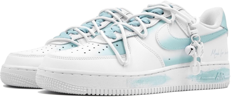 【客製化球鞋】Nike Air Force 1 萬花弄 心心相印-蔚藍 潮流 復古 舒適 百搭 時尚休閒 簡約 包覆性保暖 低筒 板鞋 男女同款 白藍 Shop 【客製化球鞋】Nike Air Force 1 萬花弄 心心相印-蔚藍 潮流 復古 舒適 百搭 時尚休閒 簡約 包覆性保暖 低筒 板鞋 男女同款 白藍