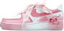Order 나이키 에어포스 1 '핑크 러브 하트' 커스텀 (Nike Air Force 1 'Pink Love Heart' Custom) DH2920-111(Team113-爱乐之心S-BOX)