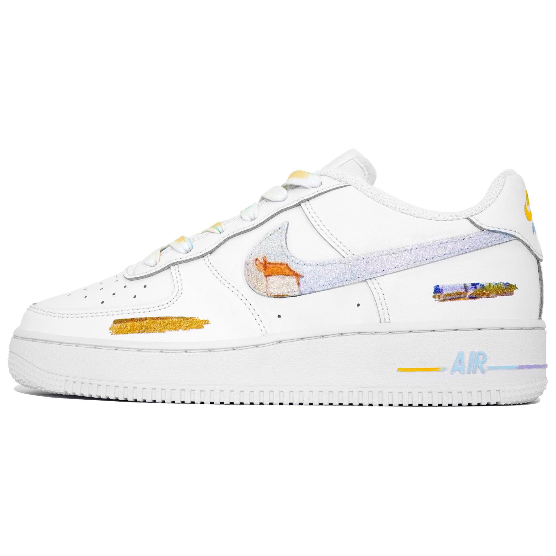 Order [定制鞋款] 耐克空军1号 '梵高麦田' CW2288-111(Team113-麦田S-BOX)