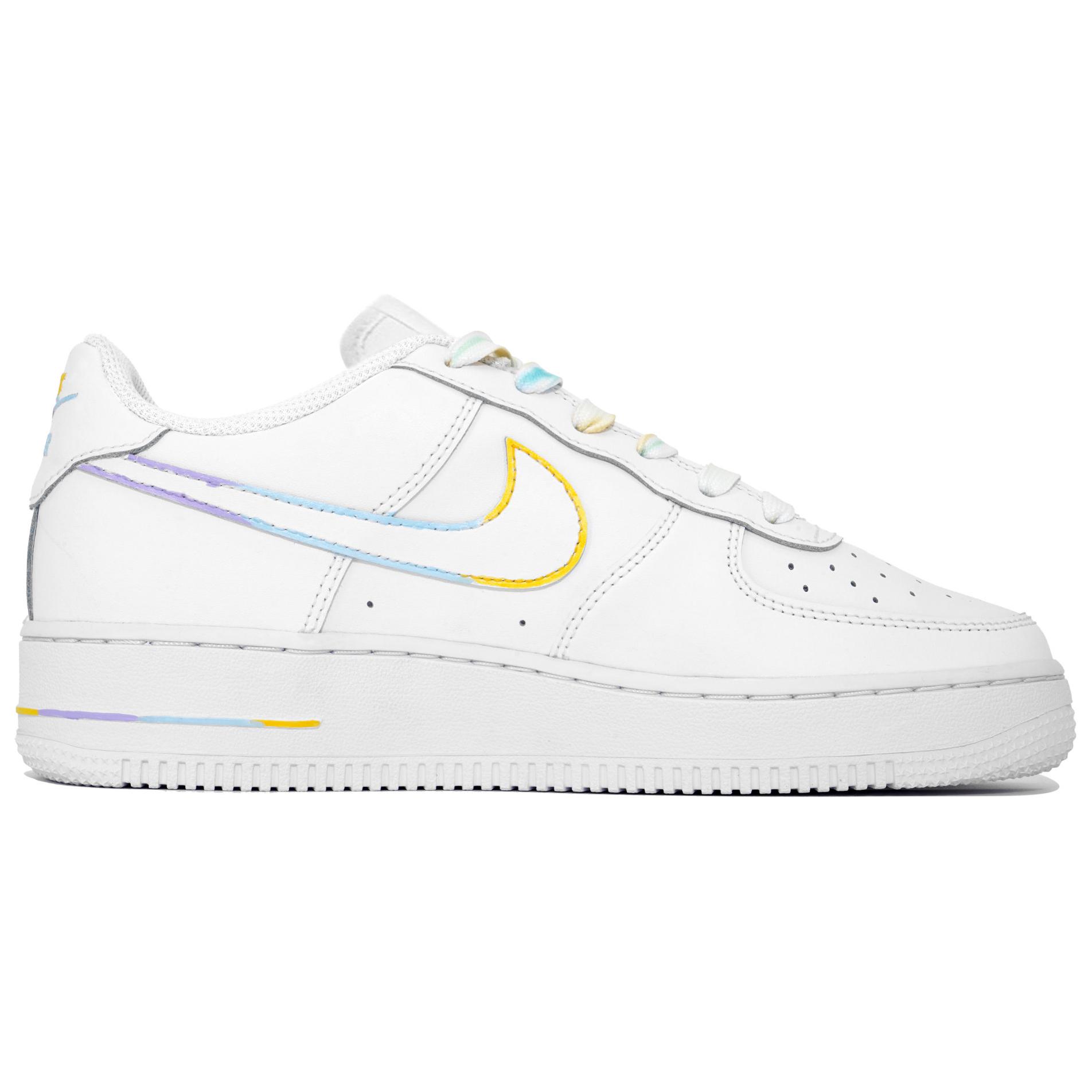 Lookbook [定制鞋款] 耐克空军1号 '梵高麦田' CW2288-111(Team113-麦田S-BOX)