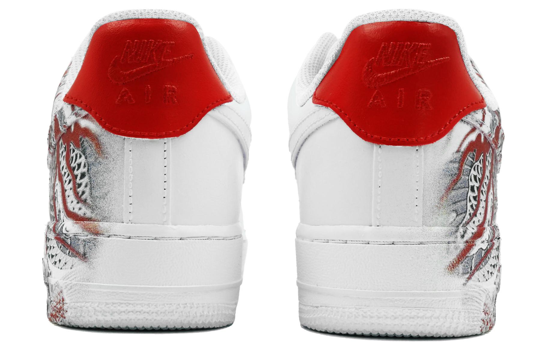 Purchase [定制鞋] 耐克空军一号 '白龙-红黑' CW2288-111(Team113-白龙出海)