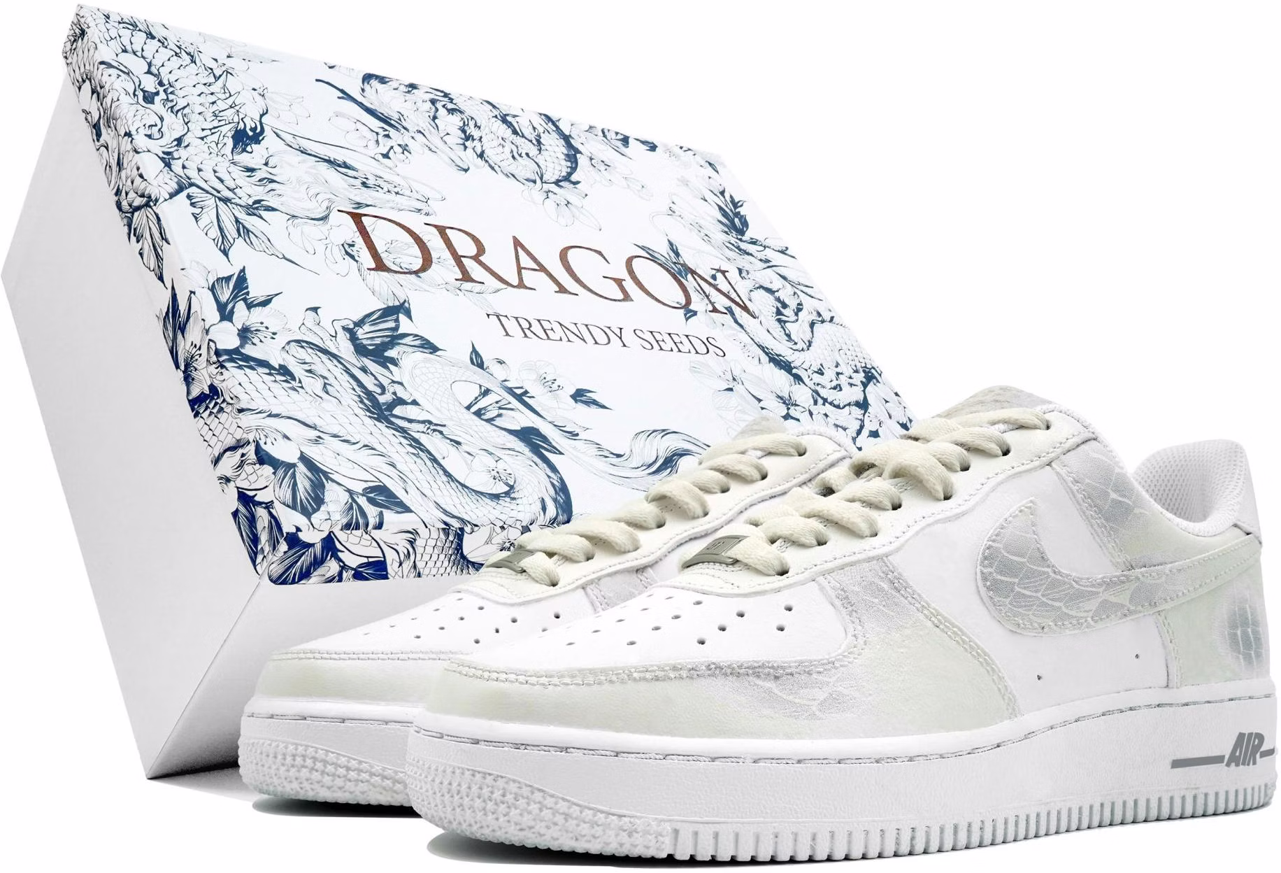 custom-shoes-nike-air-force-1-white-dragon