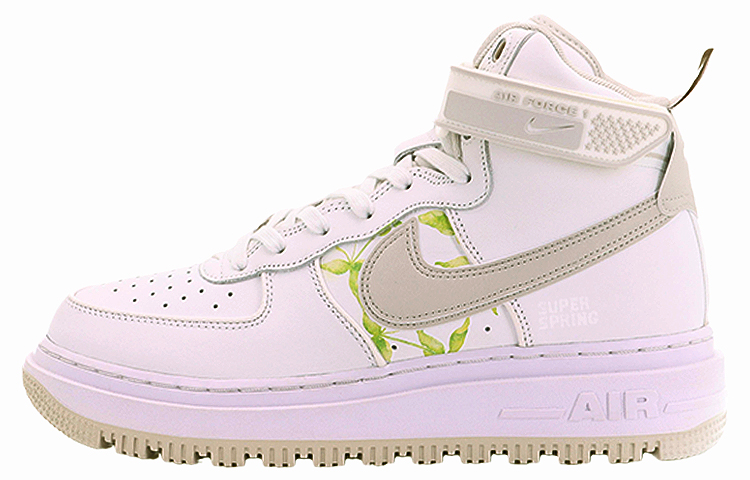 Buy [Zapatillas Personalizadas] Nike Air Force 1 High 'Fresh Spring Bud' DA0418-100(Team10-清新春天）