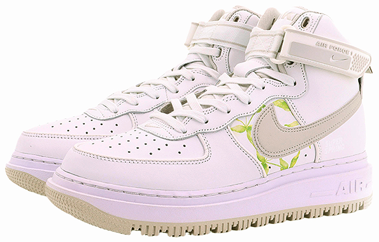 Lookbook [Zapatillas Personalizadas] Nike Air Force 1 High 'Fresh Spring Bud' DA0418-100(Team10-清新春天）