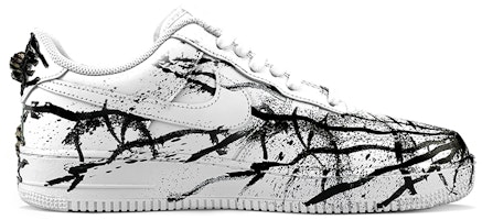 【定制球鞋】Nike Air Force 1 LE (GS) 空軍一號 低幫 克蘇魯 骷髏 舊日支配者 地獄使者 板鞋 黑紅 Order 【定制球鞋】Nike Air Force 1 LE (GS) 空軍一號 低幫 克蘇魯 骷髏 舊日支配者 地獄使者 板鞋 黑紅