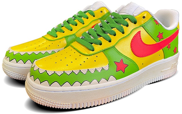 Nike Air Force 1 Personalizadas "Dientes Tiburón" DH2920-111(TeamD-女款鲨鱼牙齿手绘涂鸦) Lookbook Nike Air Force 1 Personalizadas "Dientes Tiburón" DH2920-111(TeamD-女款鲨鱼牙齿手绘涂鸦)