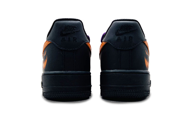 Purchase [Kasut Custom] Nike Air Force 1 Low -Lantern 'Samurai Hitam - Halloween Labah-labah Jack-o' CW2288-001(Team-S鬼脸南瓜)