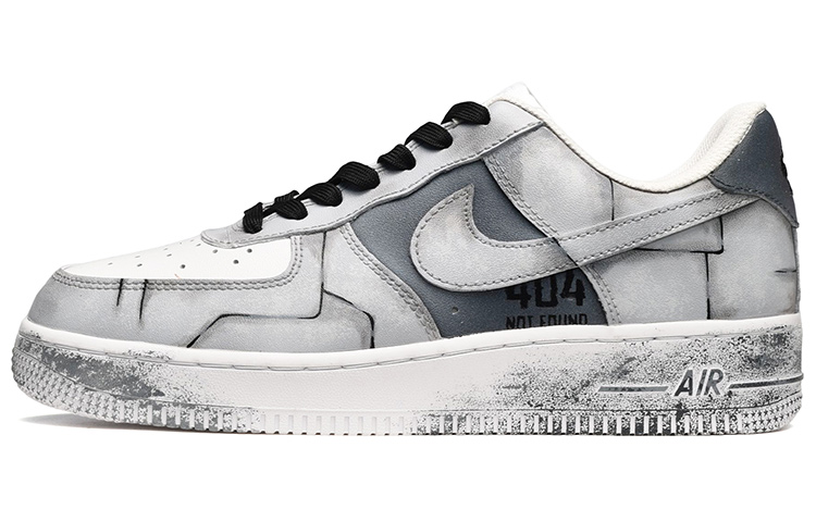 [Custom Shoes] Nike Air Force 1 Low 07 'White Grey Distressed'
