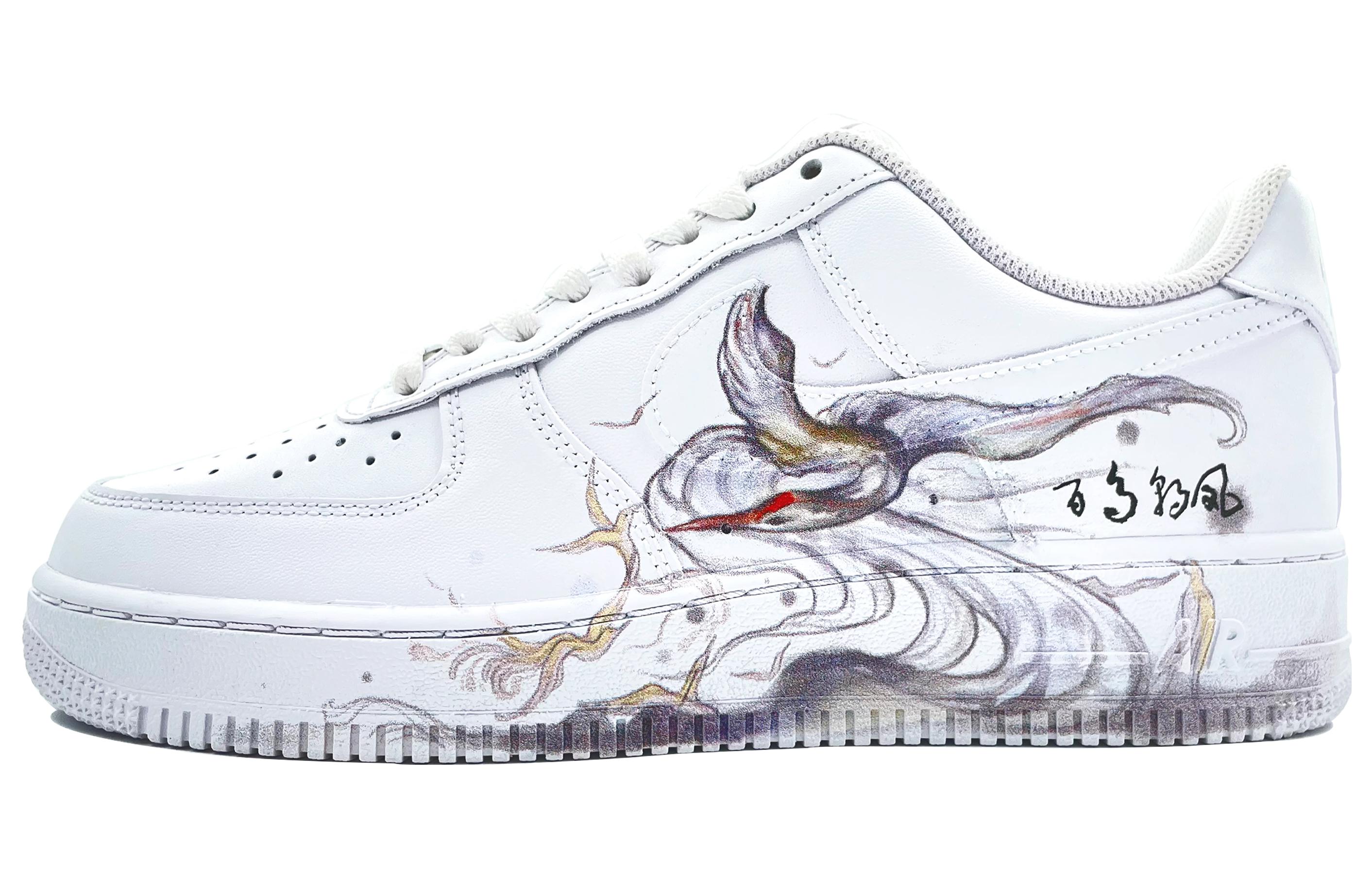 Buy [Sepatu Kustom] Nike Air Force 1 Low '07 'Bai Niao Chao Feng' CW2288-111-469022