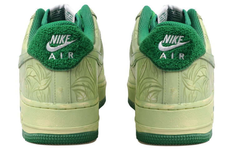 Purchase 【定制球鞋】Nike Air Force 1 Low 07 空軍一號 中國風 竹子 復古 浸染 Vibe風 低幫 板鞋 男款 綠色