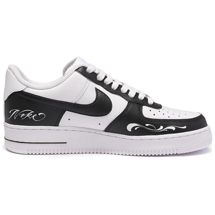 Order [Shoes Custom] Nike Air Force 1 Low '07 'Graffiti Hitam' CW2288-111(team85-黑白美式）