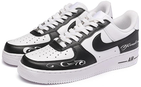 나이키 에어포스 1 '07 블랙 그래피티 (커스텀) CW2288-111(team85-黑白美式) Lookbook 나이키 에어포스 1 '07 블랙 그래피티 (커스텀) CW2288-111(team85-黑白美式)