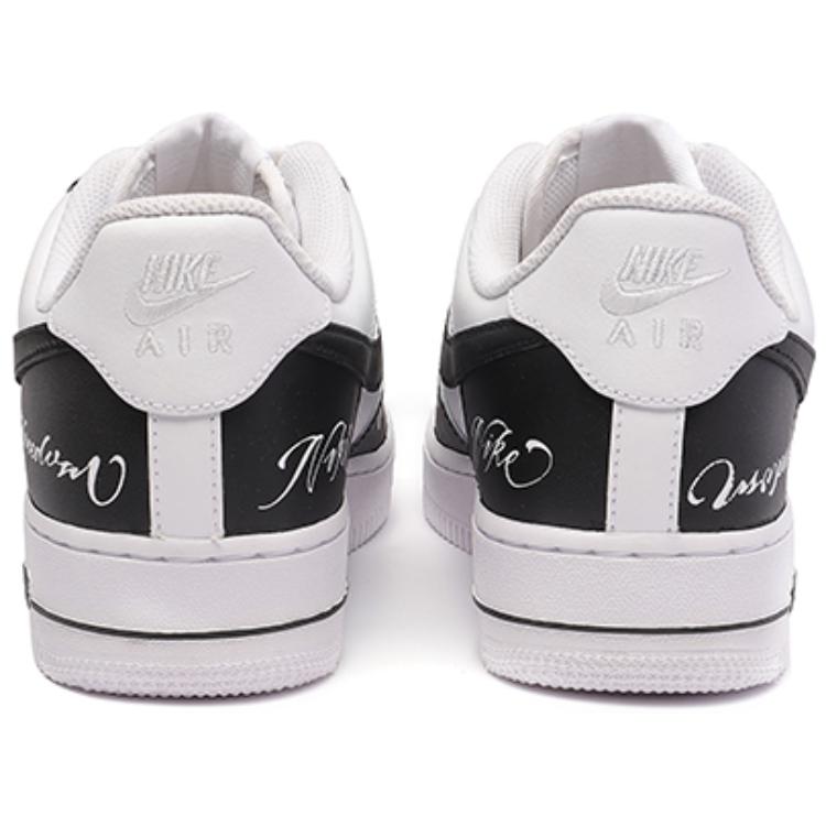 Shop [Shoes Custom] Nike Air Force 1 Low '07 'Graffiti Hitam' CW2288-111(team85-黑白美式）