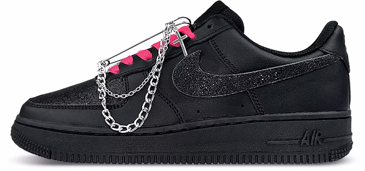 custom-shoes-nike-air-force-1-low-07-black-pink-starry