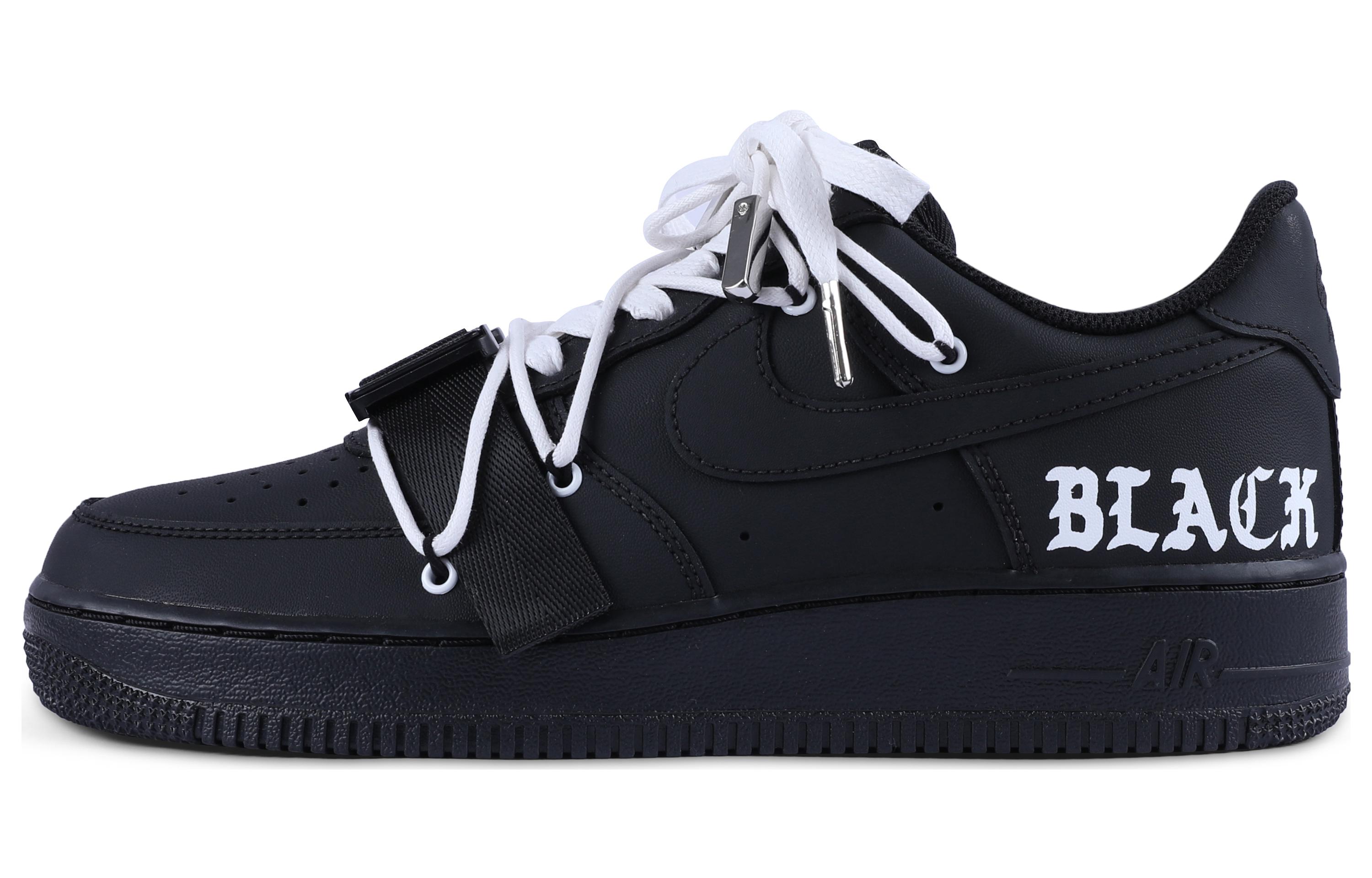 Buy [Zapatillas Personalizadas] Nike Air Force 1 Low '07 'Samurai Negro' CW2288-001(Team55-哑光黑白叁S-BOX)
