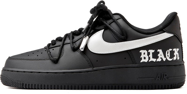 나이키 에어포스 1 '블랙 사무라이' (커스텀) CW2288-001(Team55-哑光黑银贰) Buy 나이키 에어포스 1 '블랙 사무라이' (커스텀) CW2288-001(Team55-哑光黑银贰)
