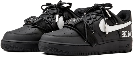 Zapatillas Nike Air Force 1 Low '07 'Black Samurai - Dark Suit Thug' CW2288-001(Team55-哑光黑银肆S-BOX) Lookbook Zapatillas Nike Air Force 1 Low '07 'Black Samurai - Dark Suit Thug' CW2288-001(Team55-哑光黑银肆S-BOX)