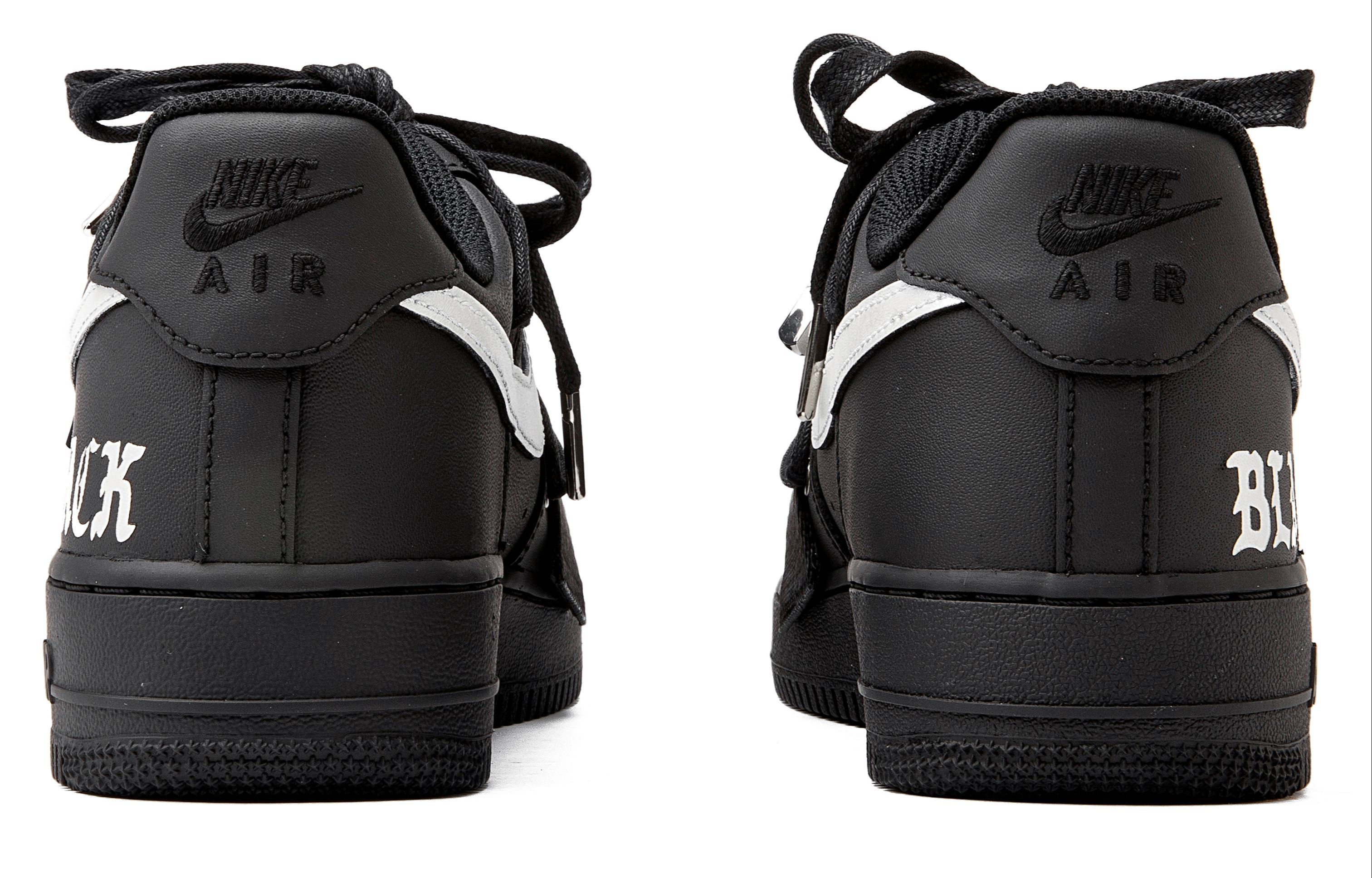 Shop Zapatillas Nike Air Force 1 Low '07 'Black Samurai - Dark Suit Thug' CW2288-001(Team55-哑光黑银肆S-BOX)