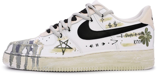 나이키 에어포스 1 로우 '07 '블랙 옐로우 그라피티' 커스텀 CW2288-111(TeamM-男鎏金岁月流体) Buy 나이키 에어포스 1 로우 '07 '블랙 옐로우 그라피티' 커스텀 CW2288-111(TeamM-男鎏金岁月流体)