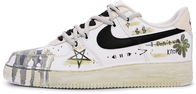 나이키 에어포스 1 로우 '07 '블랙 옐로우 그라피티' 커스텀 CW2288-111(TeamM-男鎏金岁月流体) Buy 나이키 에어포스 1 로우 '07 '블랙 옐로우 그라피티' 커스텀 CW2288-111(TeamM-男鎏金岁月流体)