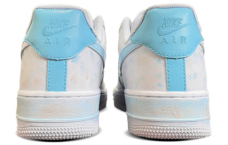 Purchase 【カスタムシューズ】ナイキ エア フォース 1 ロー '07 'ブルーデイジーグラフィティ' 315122-111(TeamD-男款蓝色雏菊S-BOX)