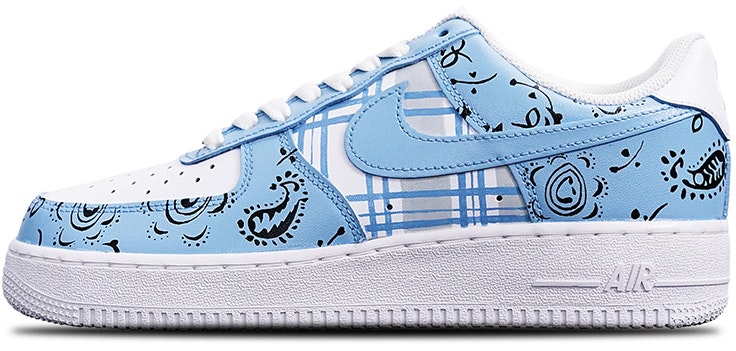 custom-shoes-nike-air-force-1-low-07-blue-plaid-cashew-flower