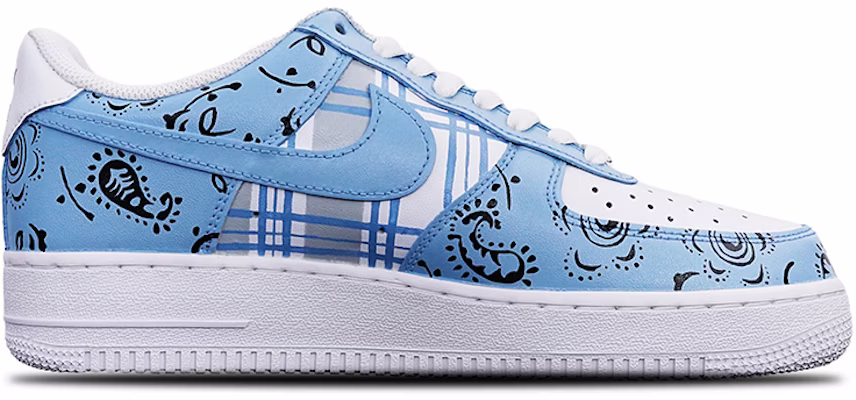 Zapatillas Nike Air Force 1 Low '07 'Flores Azules y Cuadros' CW2288-111(TeamT-格纹腰果花S-BOX) Order Zapatillas Nike Air Force 1 Low '07 'Flores Azules y Cuadros' CW2288-111(TeamT-格纹腰果花S-BOX)