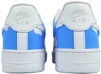 【定制球鞋】Nike Air Force 1 Low 07 空軍一號 玖制 藍天白雲 浪漫藍天 雲朵 漸變 晴天 復古 經典 低幫 板鞋 男款 藍色 Shop 【定制球鞋】Nike Air Force 1 Low 07 空軍一號 玖制 藍天白雲 浪漫藍天 雲朵 漸變 晴天 復古 經典 低幫 板鞋 男款 藍色