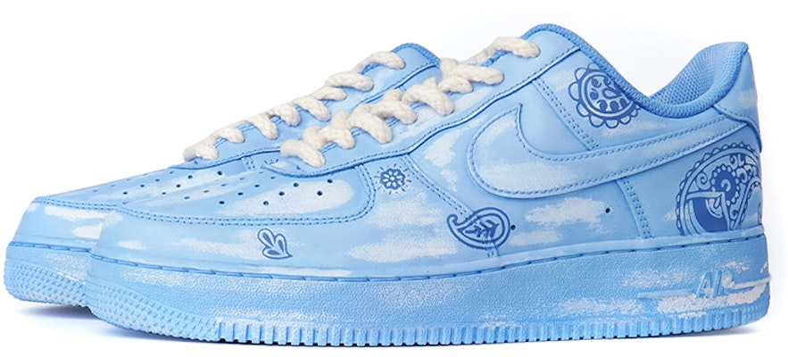 Zapatillas Nike Air Force 1 Low '07 'Azul Blanco Flores Desgastadas' CW2288-111(Team拾柒-男女款腰果花破旧感蓝白) Lookbook Zapatillas Nike Air Force 1 Low '07 'Azul Blanco Flores Desgastadas' CW2288-111(Team拾柒-男女款腰果花破旧感蓝白)