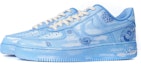 Lookbook Zapatillas Nike Air Force 1 Low '07 'Azul Blanco Flores Desgastadas' CW2288-111(Team拾柒-男女款腰果花破旧感蓝白)