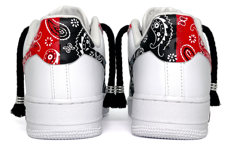 Purchase [Sepatu Custom] Nike Air Force 1 Low '07 'Bunga Gajus Asimetrik' CW2288-111(Team肆-男款腰果花喷绘)