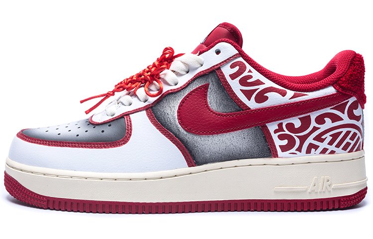 Buy [定制鞋款] 耐克空军一号低帮 '07 '新年剪纸' DO5220-161(Team1-中国结剪纸)