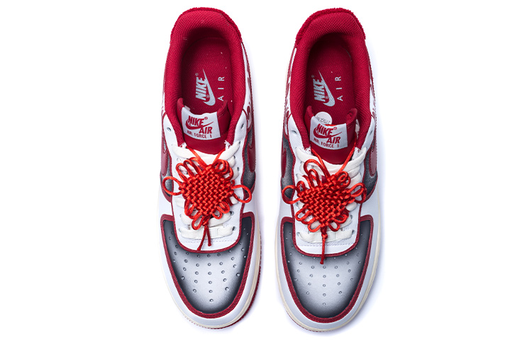 Shop [定制鞋款] 耐克空军一号低帮 '07 '新年剪纸' DO5220-161(Team1-中国结剪纸)