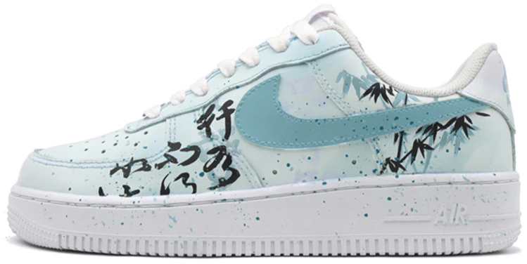 custom-shoes-nike-air-force-1-low-07-classic-calligraphy-white-green