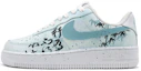 Buy 定制鞋款 Nike Air Force 1 低帮 '07 经典书法 白绿配色 CW2288-111(TeamS-七夕男款书法S-BOX)