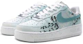 Lookbook 定制鞋款 Nike Air Force 1 低帮 '07 经典书法 白绿配色 CW2288-111(TeamS-七夕男款书法S-BOX)