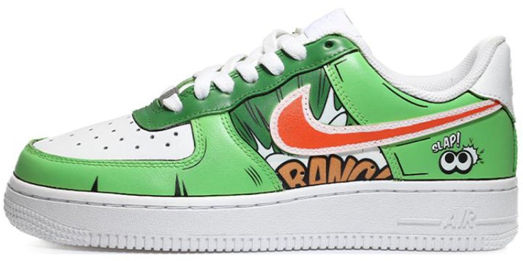 custom-shoes-nike-air-force-1-low-07-comic-green-outline