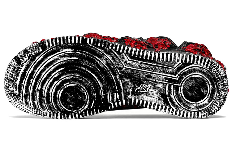 Details for [Sepatu Custom] Nike Air Force 1 Low '07 'Cthulhu Blood Tears vs Venom Dark Series' CW2288-111(TeamY-男款克苏鲁毒液黑红)