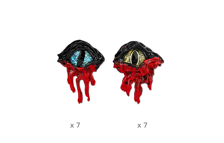 Cheap [Sepatu Custom] Nike Air Force 1 Low '07 'Cthulhu Blood Tears vs Venom Dark Series' CW2288-111(TeamY-男款克苏鲁毒液黑红)