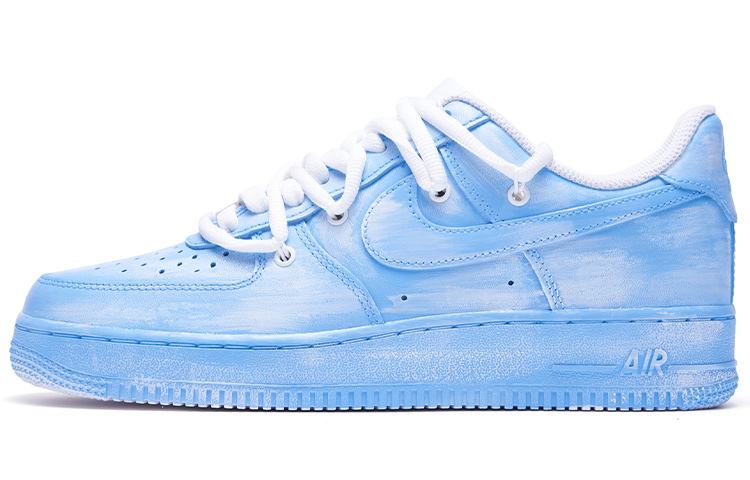 Buy Zapatillas Nike Air Force 1 Low '07 'Personalizadas Azul y Blanco' CW2288-111(TeamR-男款迷幻蓝S-BOX)